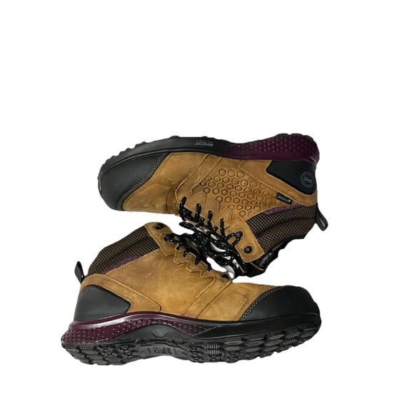 Timberland Pro Leather Women’s Reaxion Comp Toe Work Boots Waterproof Size 10 - Picture 2 of 8